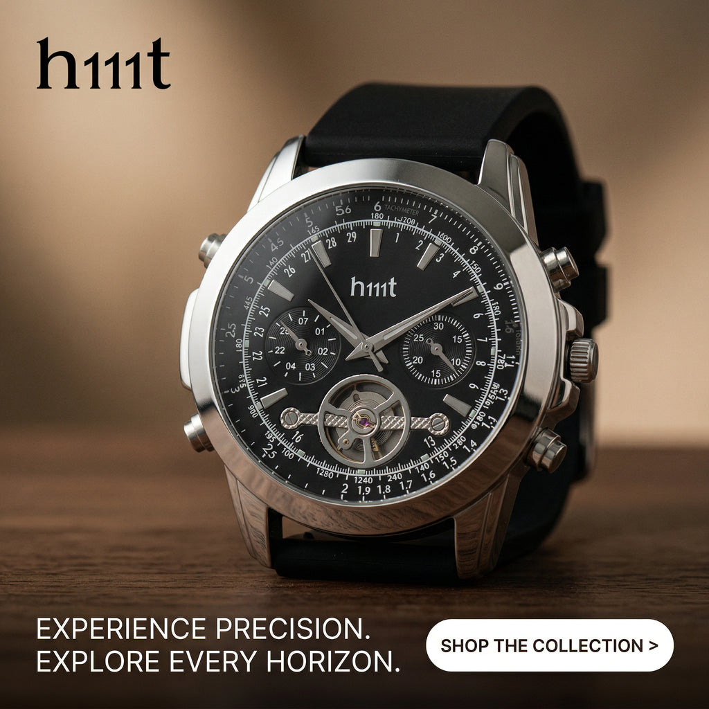 Chronograph-Style Analog Wrist Watch with Multi-Function